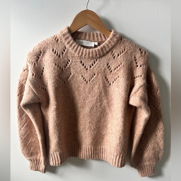 Astr Tops - ASTR the label puff sleeve sweater